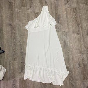 PrettyLittleThing Asymmetrical One-Shoulder Dress